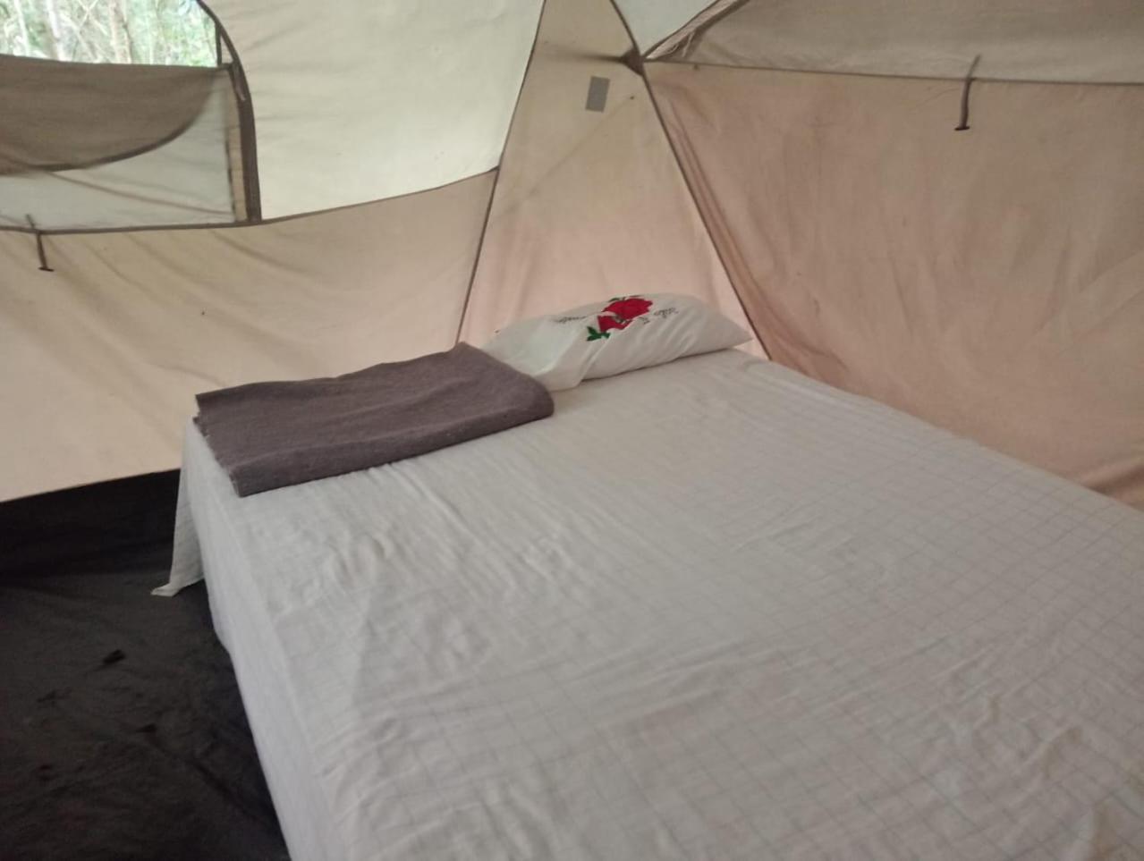 Campamento Yaax Che En Calakmul Conhuas Zimmer foto